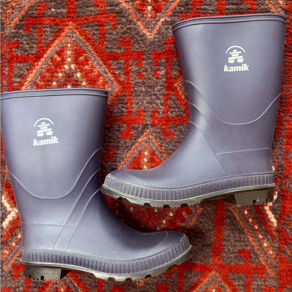 Kamik Deep Blue Rain Boots